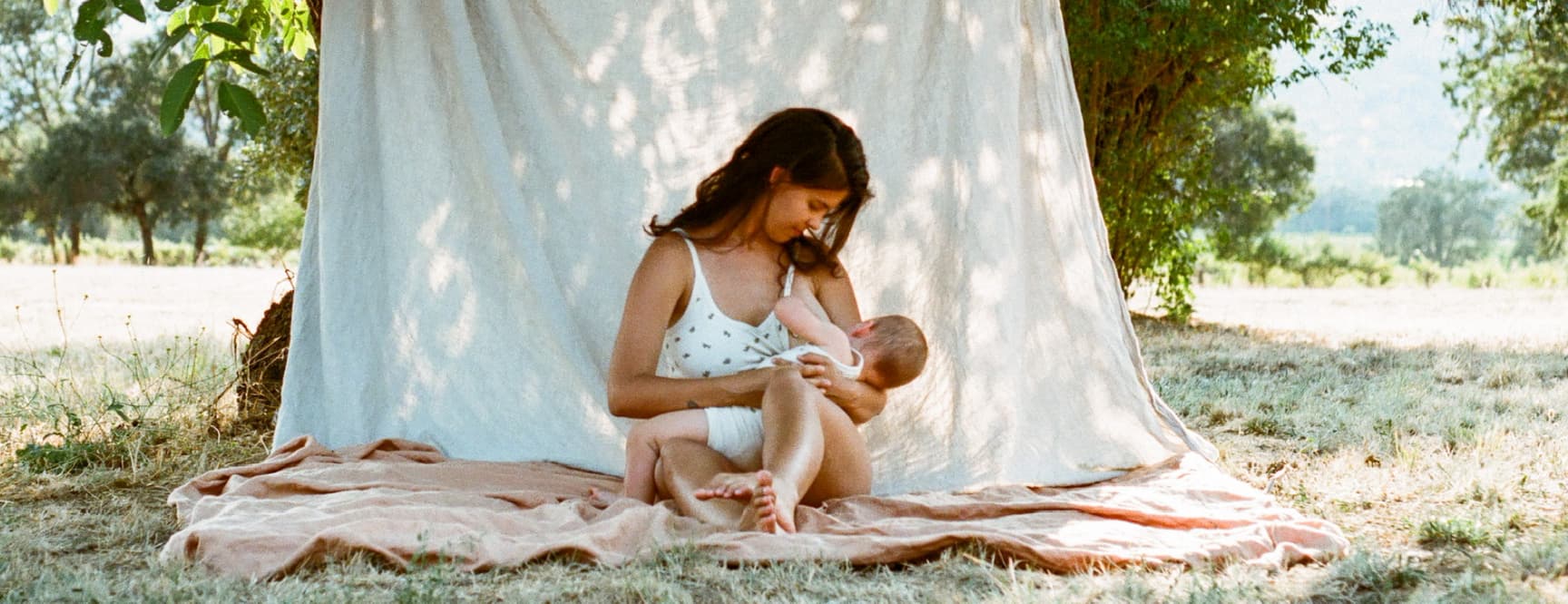 Justine with her daughter Flora
